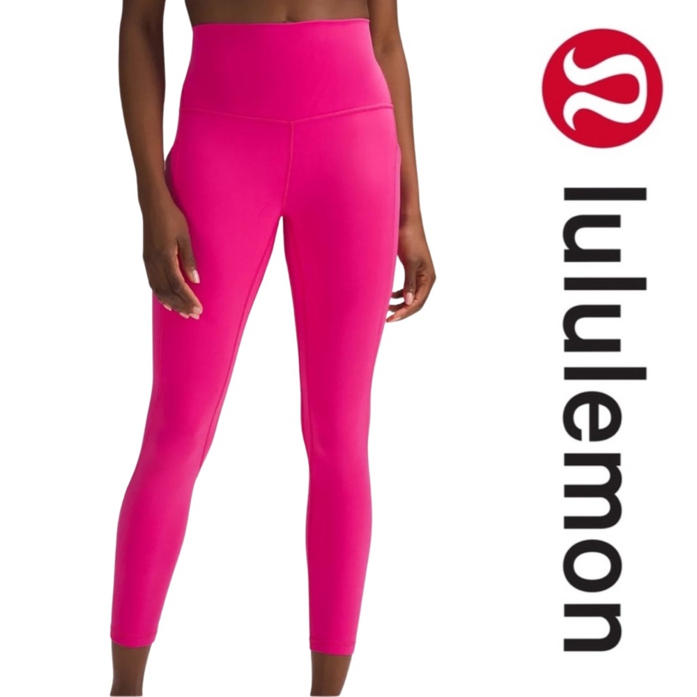 NWT | Lululemon | Align HR Leggings |  25” Inseam | Sonic Pink | Size 8